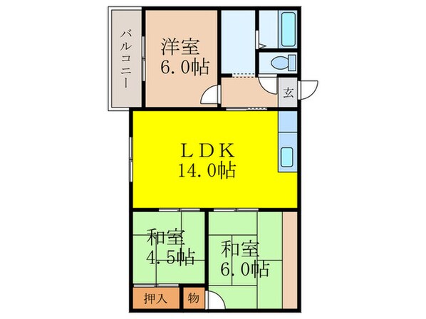 第一太平ビルの物件間取画像